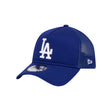 Los Angeles Dodgers Blue 9FORTY A-Frame Snapback Trucker Hat - New Era - 23013241101