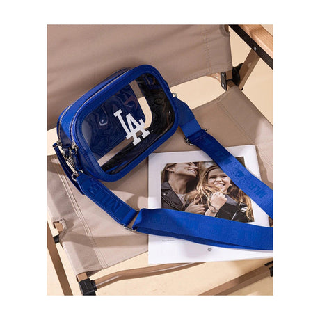 Los Angeles Dodgers Blue Clear Stadium Crossbody Bag - Montana West - 221101411