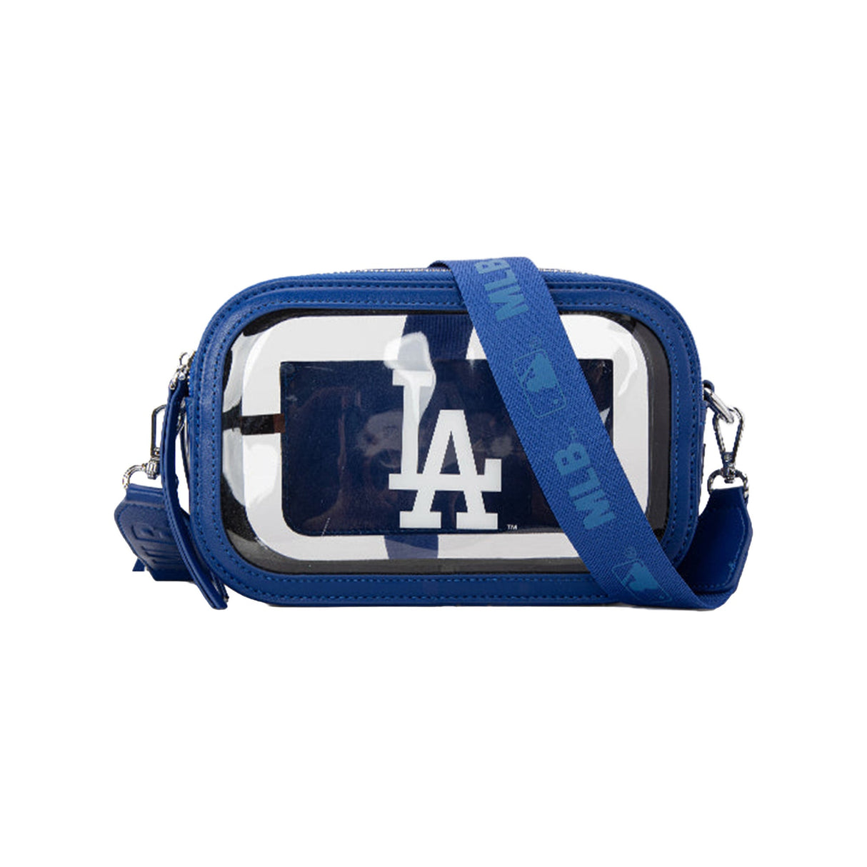 Los Angeles Dodgers Blue Clear Stadium Crossbody Bag - Montana West - 221101411