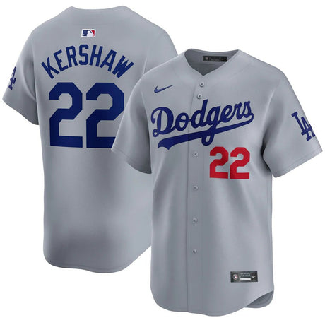 Los Angeles Dodgers Clayton Kershaw Nike® Road Limited Jersey - Nike - 