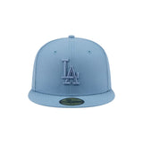 Los Angeles Dodgers Color Pack Light Blue 59FIFTY Fitted Hat - New Era - 23150741101