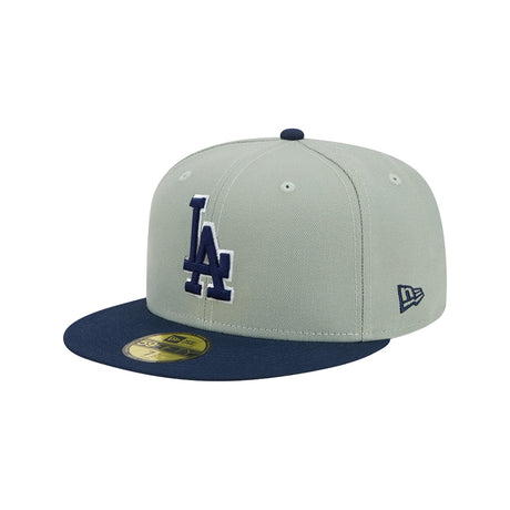 Los Angeles Dodgers Color Pack Mint Navy 59FIFTY Fitted Hat - New Era - 23170241101