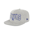 Los Angeles Dodgers Corduroy Gray Golfer Snapback Hat - New Era - 231513411