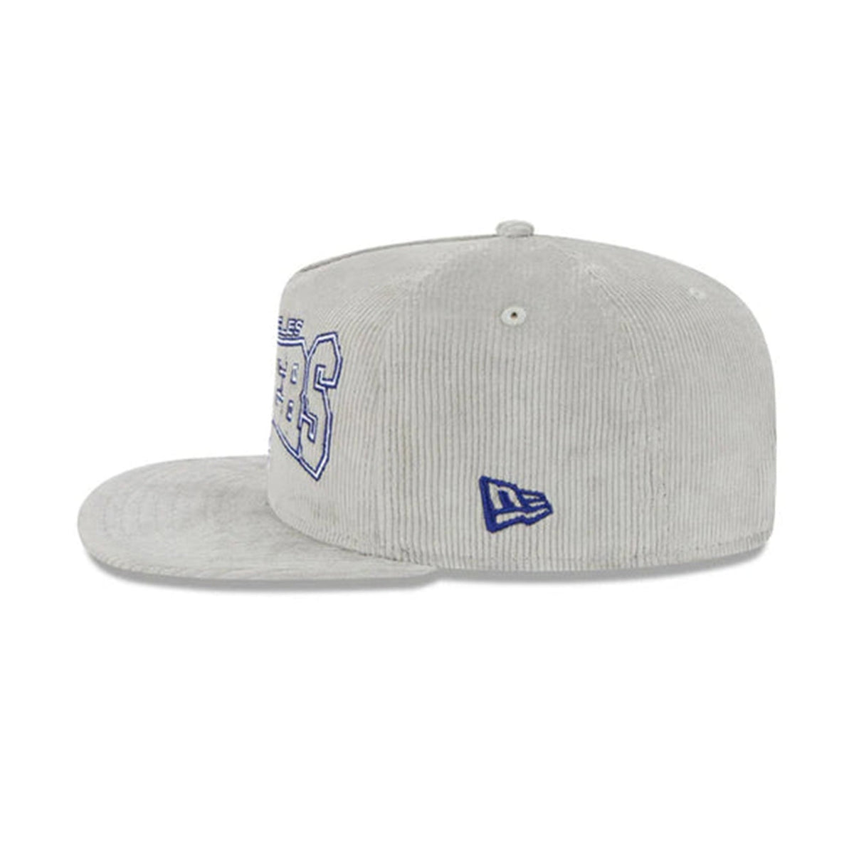 Los Angeles Dodgers Corduroy Gray Golfer Snapback Hat - New Era - 231513411
