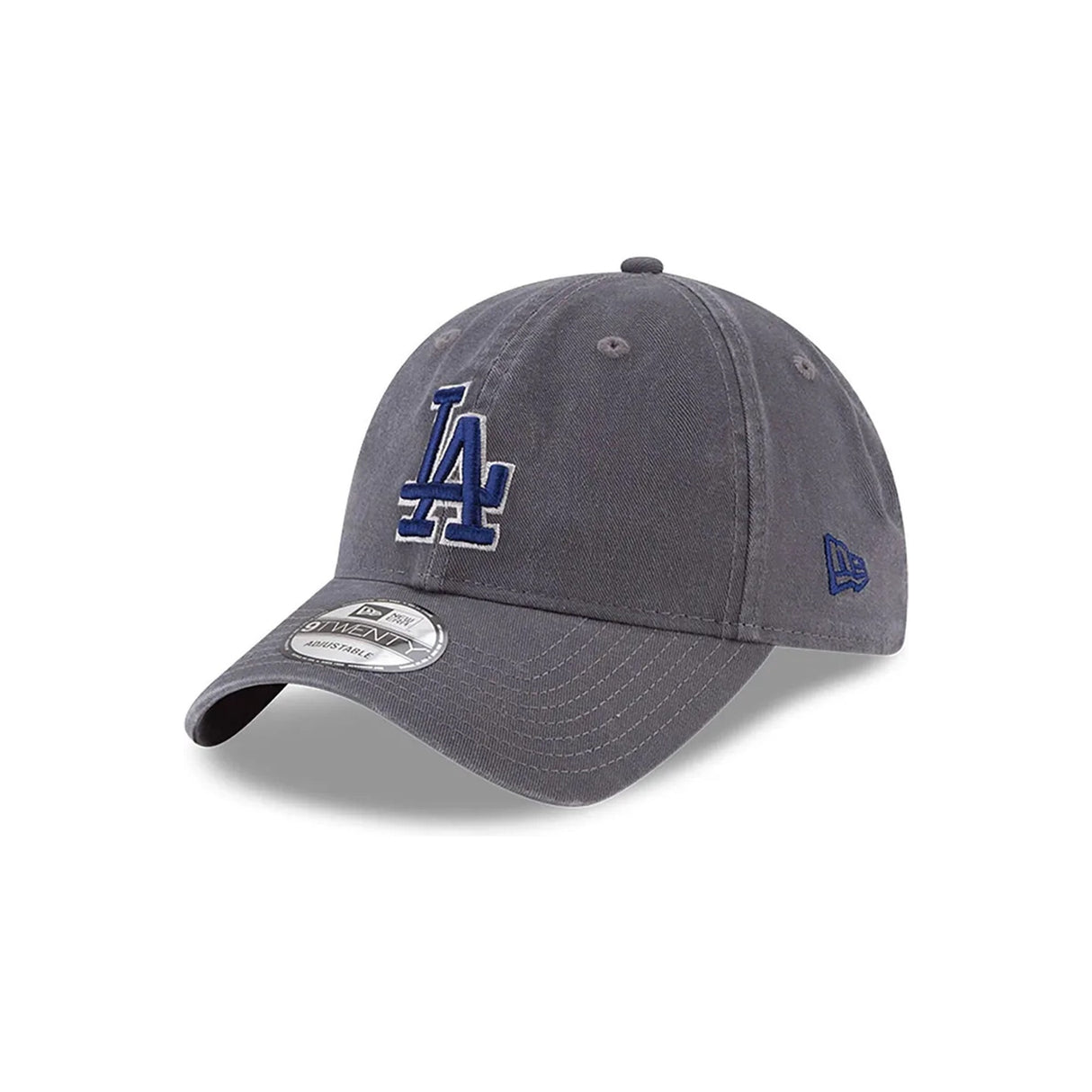 Los Angeles Dodgers Core Classic Gray 9TWENTY Adjustable Hat - New Era - 23011941102