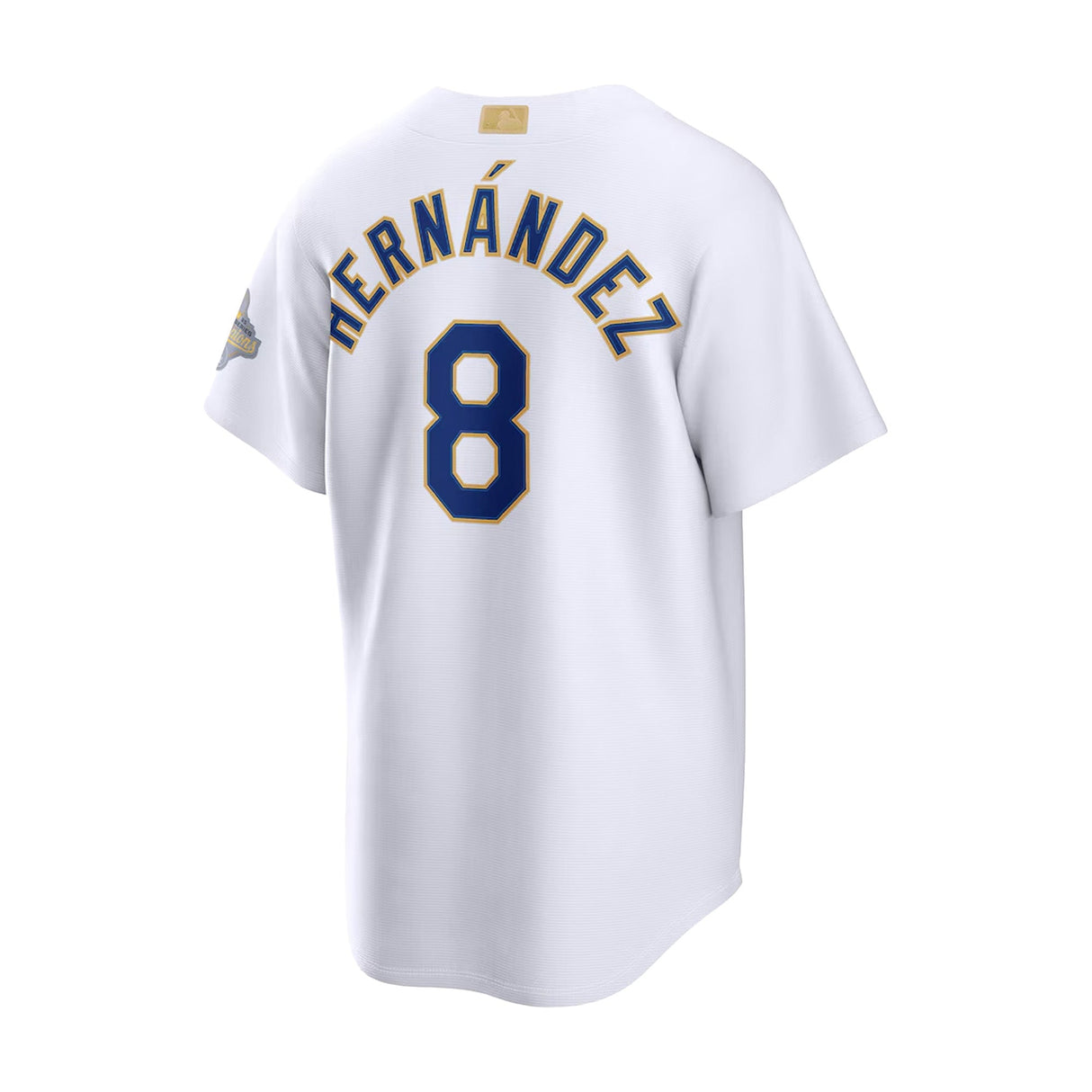 Los Angeles Dodgers Enrique Hernández 2026 Gold Collection White Limited Jersey - Nike - 312302411201