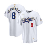 Los Angeles Dodgers Enrique Hernández 2026 Gold Collection White Limited Jersey - Nike - 312302411201