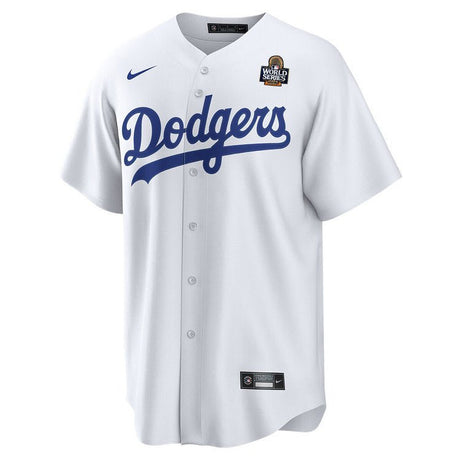Los Angeles Dodgers Enrique Hernandez White Nike® 2025 World Series Replica Jersey - Nike - 