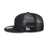 Los Angeles Dodgers Evergreen Black 9FIFTY Snapback Trucker Hat ( WHY DRAFT? ) - New Era - 23012741101