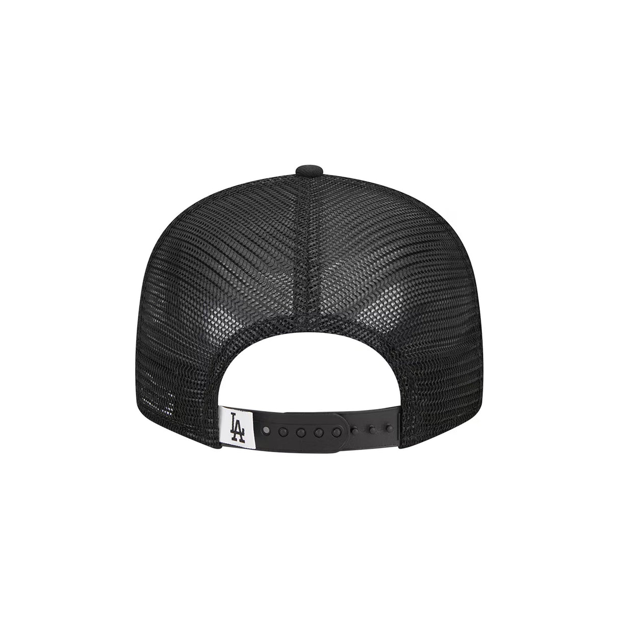 Los Angeles Dodgers Evergreen Black 9FIFTY Snapback Trucker Hat ( WHY DRAFT? ) - New Era - 23012741101