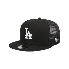 Los Angeles Dodgers Evergreen Black 9FIFTY Snapback Trucker Hat ( WHY DRAFT? ) - New Era - 23012741101