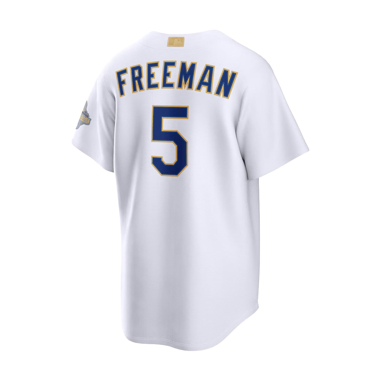 Los Angeles Dodgers Freddie Freeman 2026 Gold Collection White Limited Jersey - Nike - 312302411401