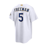 Los Angeles Dodgers Freddie Freeman 2026 Gold Collection White Limited Jersey - Nike - 312302411401