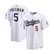 Los Angeles Dodgers Freddie Freeman 2026 Gold Collection White Limited Jersey - Nike - 312302411401