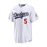 Los Angeles Dodgers Freddie Freeman 2026 Gold Collection White Limited Jersey - Nike - 312302411401