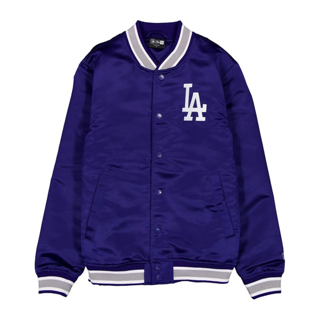 Los Angeles Dodgers Game Day Royal Blue Satin Jacket - New Era - 230050541101