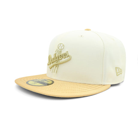 Los Angeles Dodgers Gold Era Script 59FIFTY Fitted - New Era - 