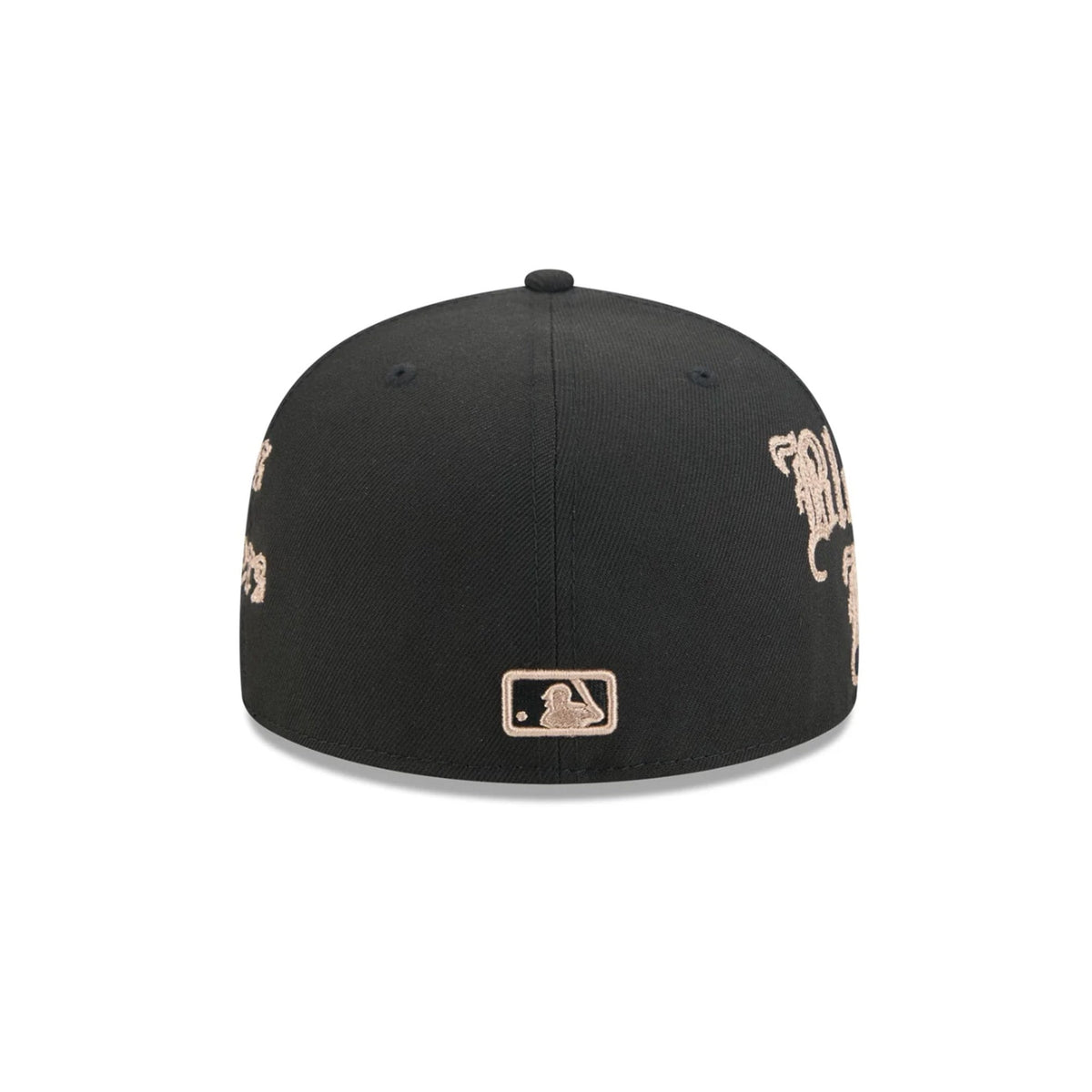 Los Angeles Dodgers Gothic Lettering Black 59FIFTY Fitted Hat - New Era - 23014341101