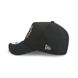 Los Angeles Dodgers Gothic Lettering Black 9FORTY A-Frame Snapback Hat - New Era - 230144411