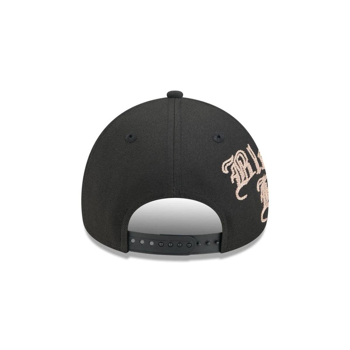 Los Angeles Dodgers Gothic Lettering Black 9FORTY A-Frame Snapback Hat - New Era - 230144411