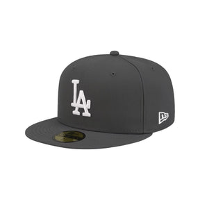 Los Angeles Dodgers Graphite 59FIFTY Fitted Hat - New Era - 23013341102