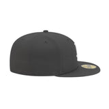Los Angeles Dodgers Graphite 59FIFTY Fitted Hat - New Era - 23013341102