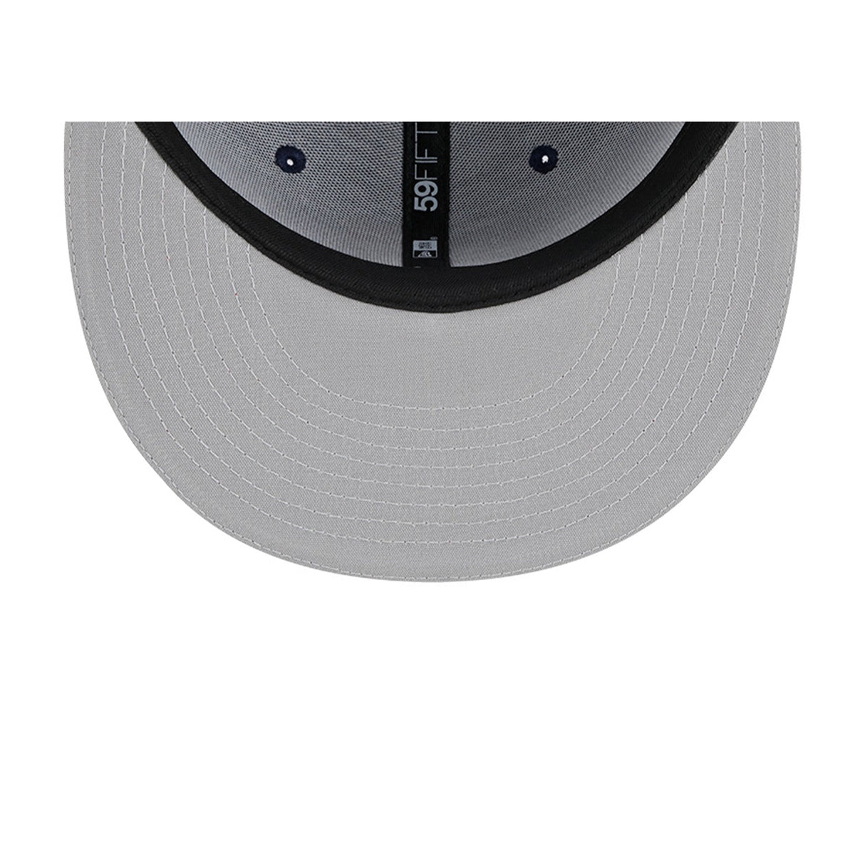 Los Angeles Dodgers Gray & Blue 59FIFTY Fitted Hat - New Era - 23334741101