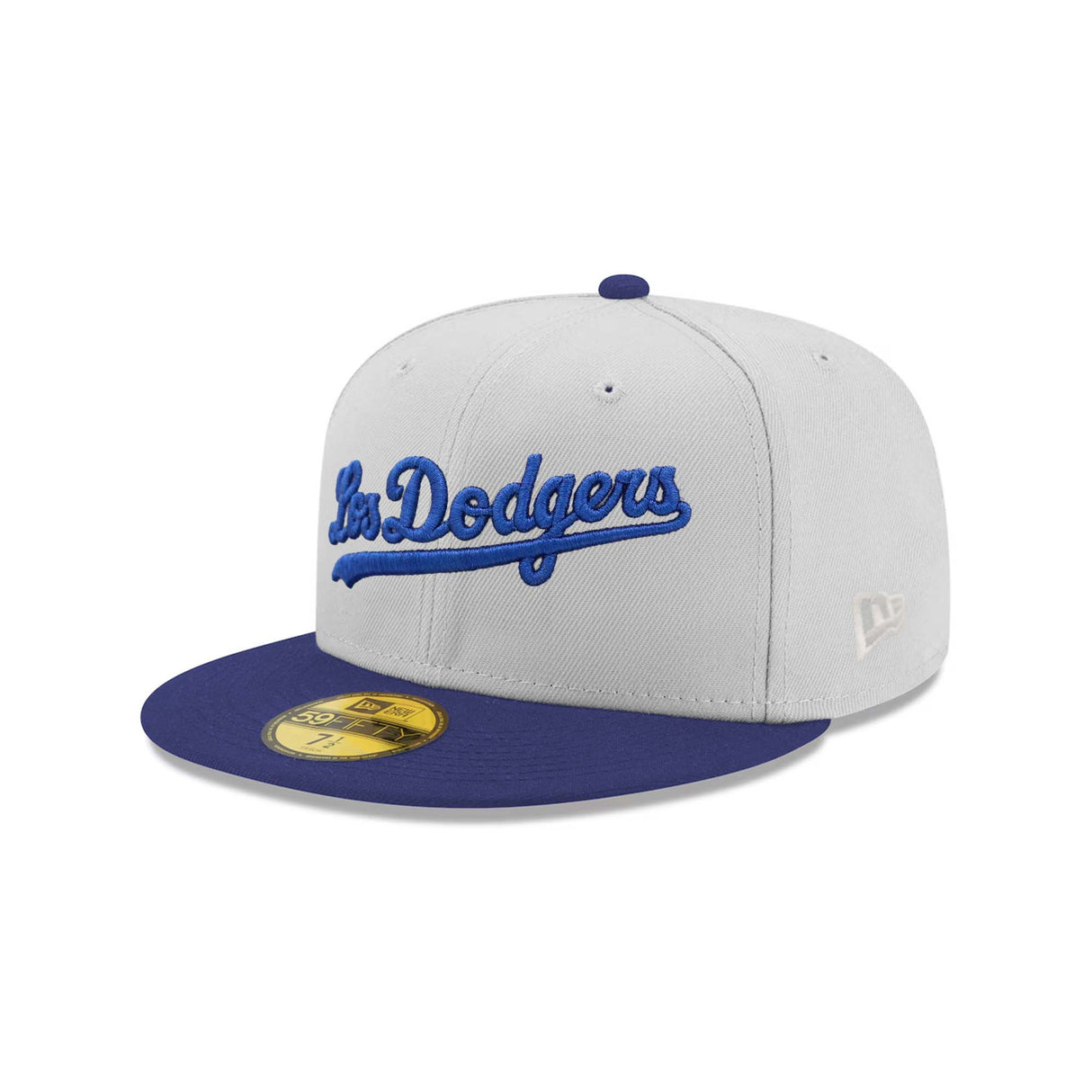 Los Angeles Dodgers Gray & Royal 59FIFTY Fitted Hat - New Era - 