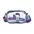 Los Angeles Dodgers Hello Kitty Clear Crossbody Bag - FOCO - 158302411