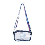 Los Angeles Dodgers Hello Kitty Clear Crossbody Bag - FOCO - 158302411