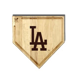 Los Angeles Dodgers Home Plate Cutting Boards | Multiple Sizes | Multiple Designs - Baseball BBQ - 