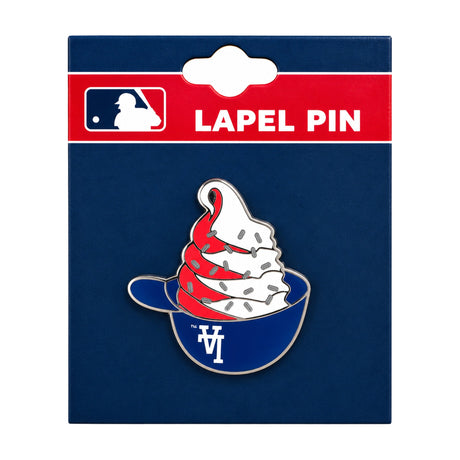Los Angeles Dodgers Ice Cream Helmet Enamel Pin - PSG - 252741104