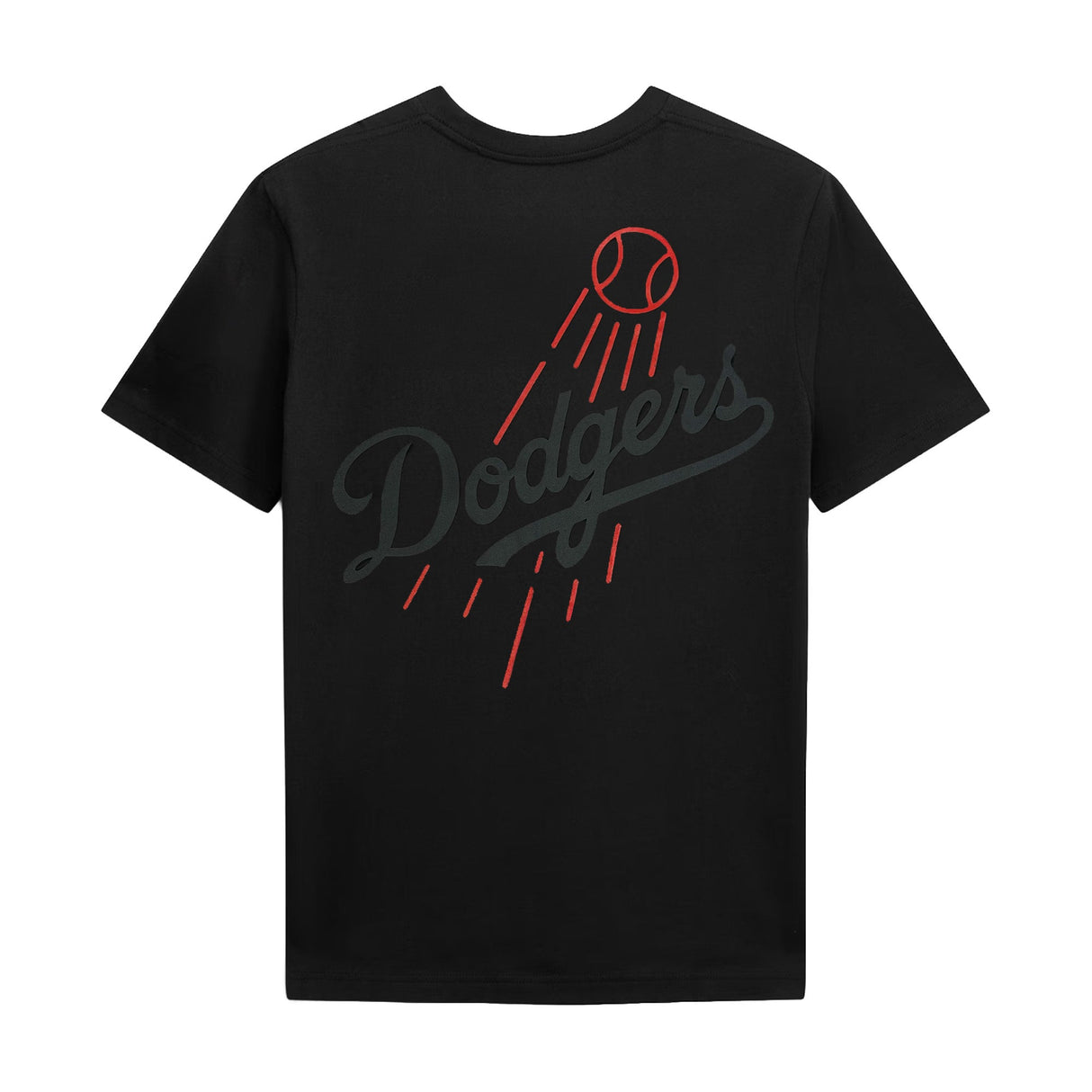 Los Angeles Dodgers LA Logo Black Graphic T-Shirt - New Era - 230491241101
