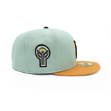 Los Angeles Dodgers LA Sage Camel Side Patch 59FIFTY Fitted - New Era - 23335041102