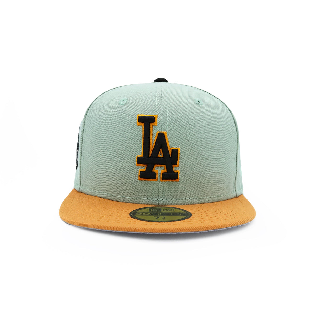 Los Angeles Dodgers LA Sage Camel Side Patch 59FIFTY Fitted - New Era - 23335041102