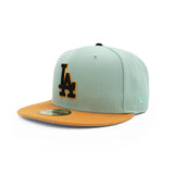 Los Angeles Dodgers LA Sage Camel Side Patch 59FIFTY Fitted - New Era - 23335041102
