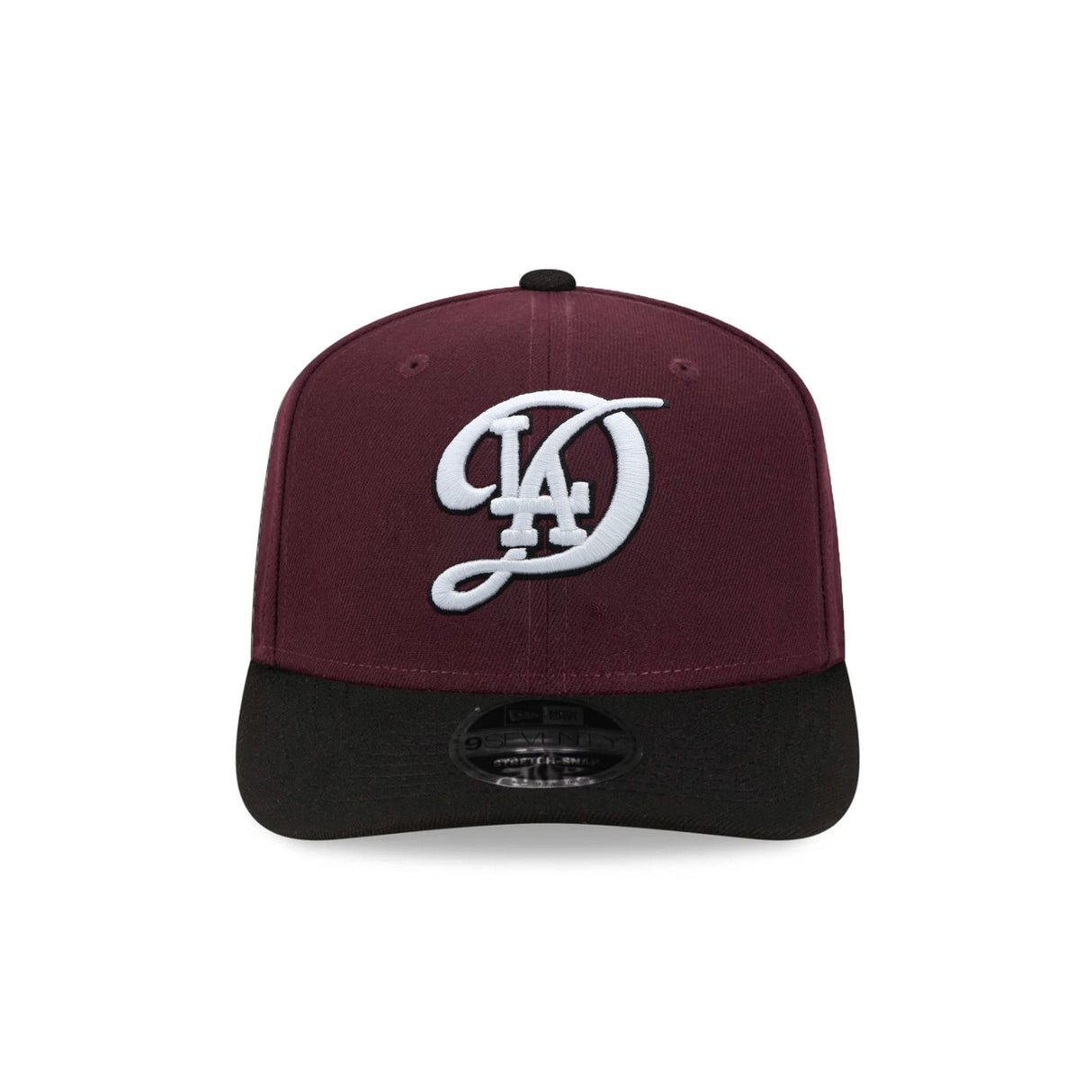 Los Angeles Dodgers Maroon & Black 9SEVENTY Stretch Snap Hat - New Era - 23013941103
