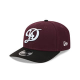 Los Angeles Dodgers Maroon & Black 9SEVENTY Stretch Snap Hat - New Era - 23013941103