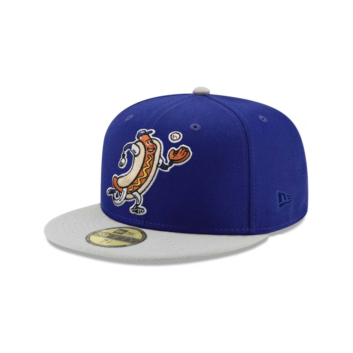 Los Angeles Dodgers Mascot 40th Anniversary Patch 59FIFTY Fitted - Blue & Grey - New Era - 