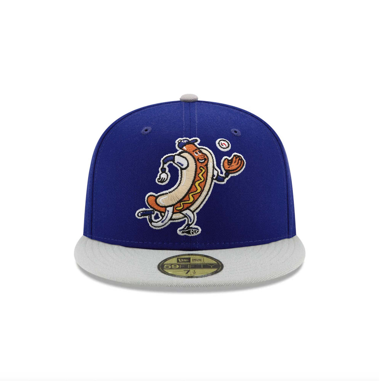 Los Angeles Dodgers Mascot 40th Anniversary Patch 59FIFTY Fitted - Blue & Grey - New Era - 