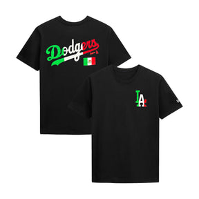 Los Angeles Dodgers Mexico Heritage Black T-Shirt - New Era - 230491841101