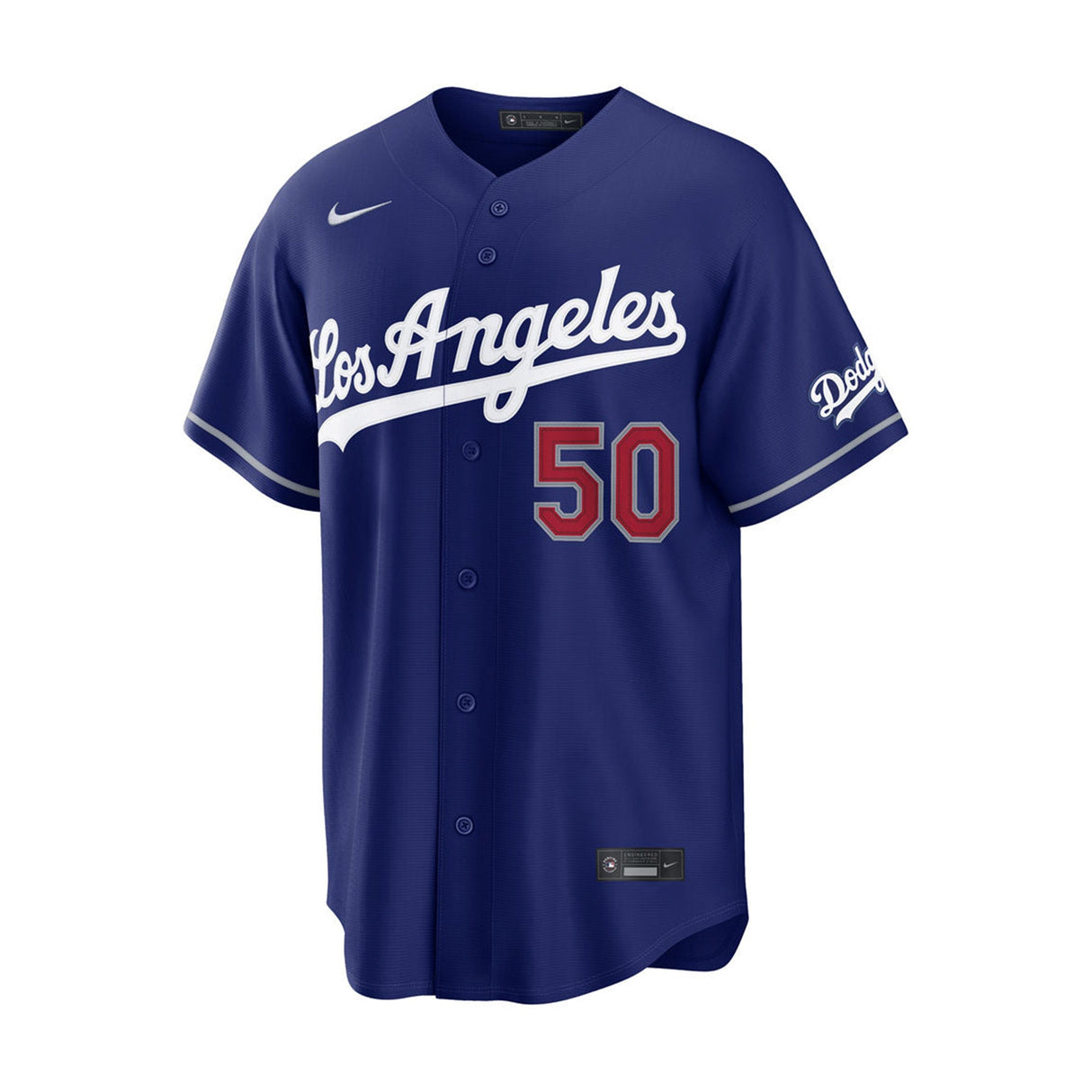 Los Angeles Dodgers Mookie Betts 50 Blue Alternate Stadium Jersey - Nike - 235905411601