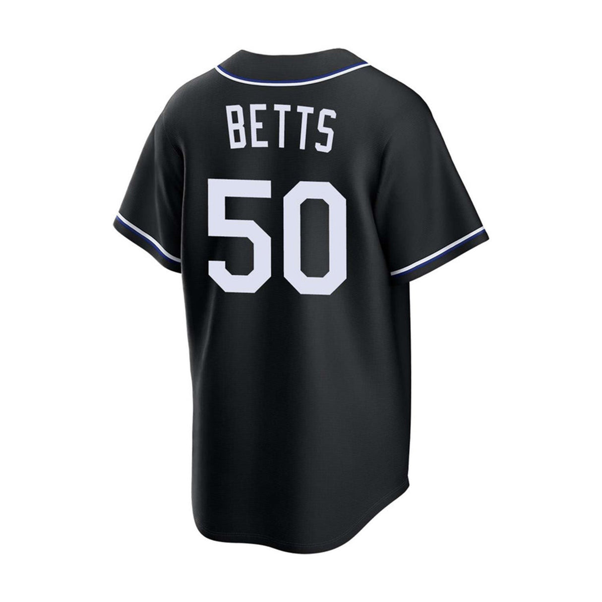 Los Angeles Dodgers Mookie Betts Black Carbon Alternate Player Jersey - Nike - 233201411241