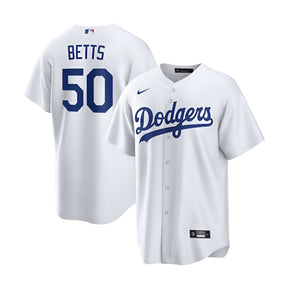 Los Angeles Dodgers Mookie Betts White Home Replica Jersey - Nike - 233201411201