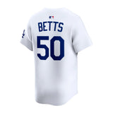 Los Angeles Dodgers Mookie Betts White Nike® Limited Jersey - Nike - 
