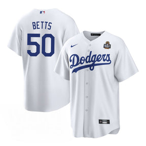 Los Angeles Dodgers Mookie Betts World Series 2024 Participant Nike® Replica Jersey - Nike - 