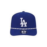 Los Angeles Dodgers Multi - Rope Blue 9SEVENTY Stretch - Snap Hat - New Era - 230125411