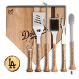 Los Angeles Dodgers MVP Grill Set - Baseball BBQ - 