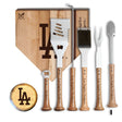 Los Angeles Dodgers MVP Grill Set - Baseball BBQ - 