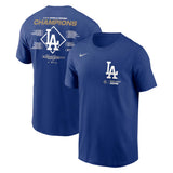 Los Angeles Dodgers Nike 2025 World Series Champions Roster T-Shirt - Royal - Fanatics - 
